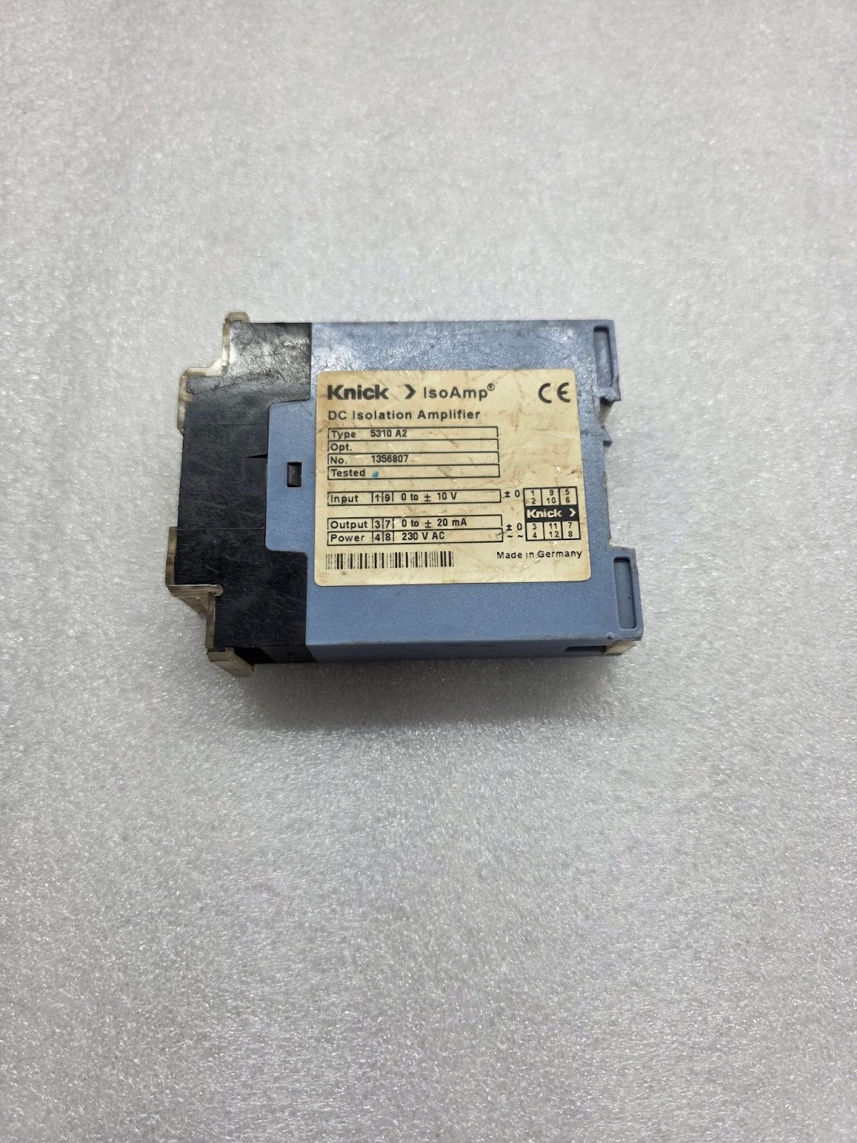 KNICK 5310 A2 DC ISOLATION AMPLIFIER