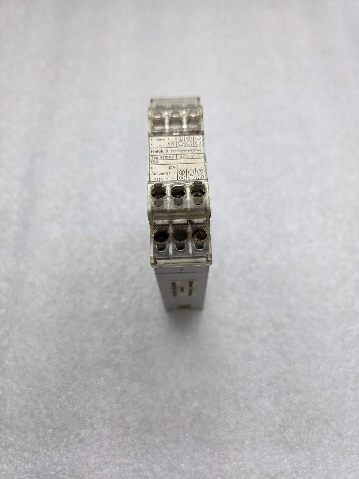 KNICK TYPE 4310 A2 DC ISOLATION AMPLIFIER 4310A2