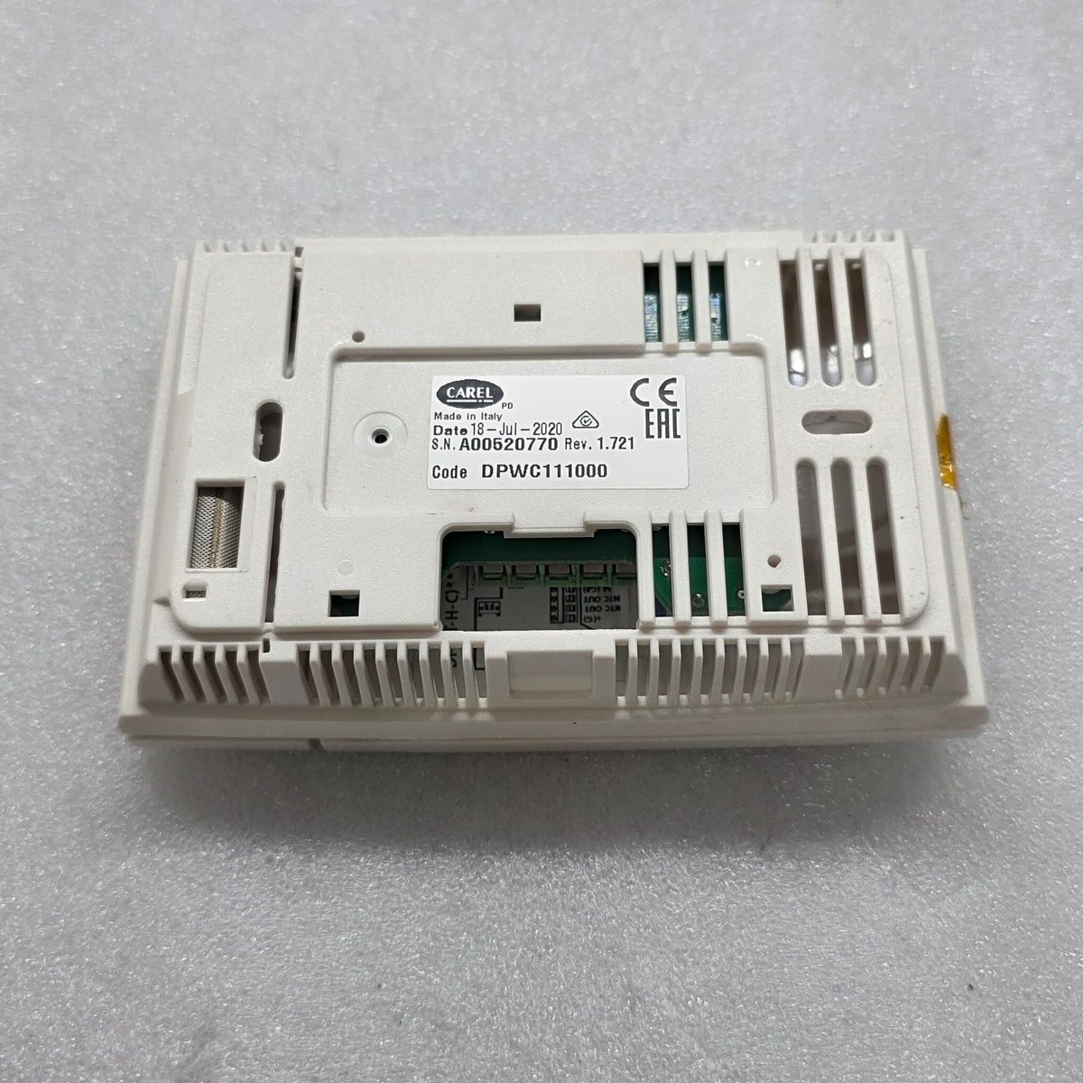 CAREL DPWC111000 TEMPERATURE AND HUMIDITY CONTROLLER