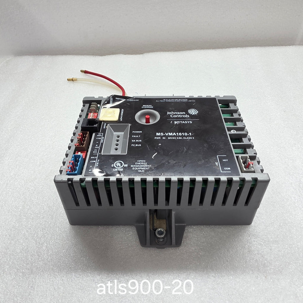 JOHNSON CONTROLS MS-VMA1610-1 VARIABLE AIR VOLUME CONTROLLER 24V