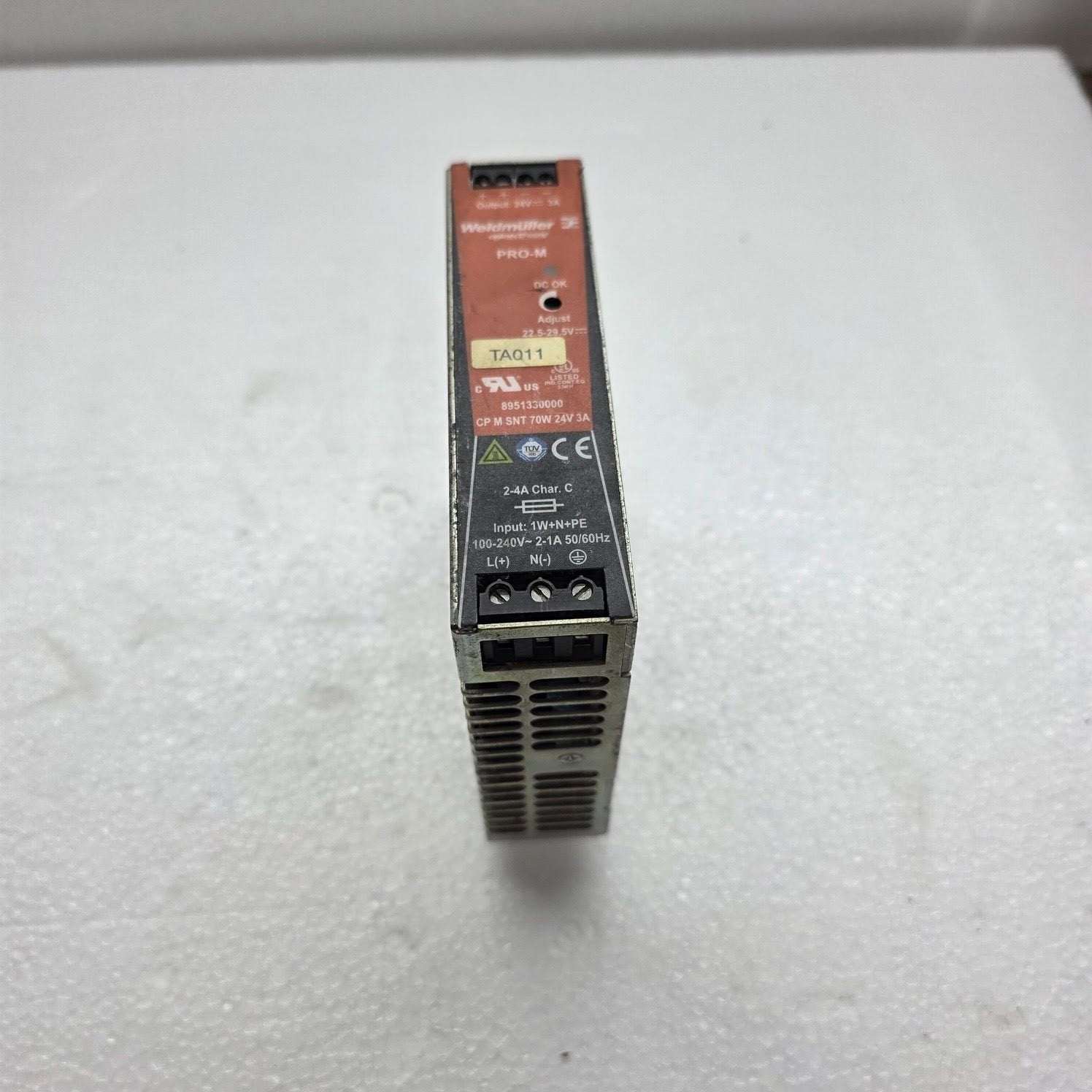 WEIDMULLER CP M SNT 70W 24V 3A POWER SUPPLY 8951330000 24VDC 3A
