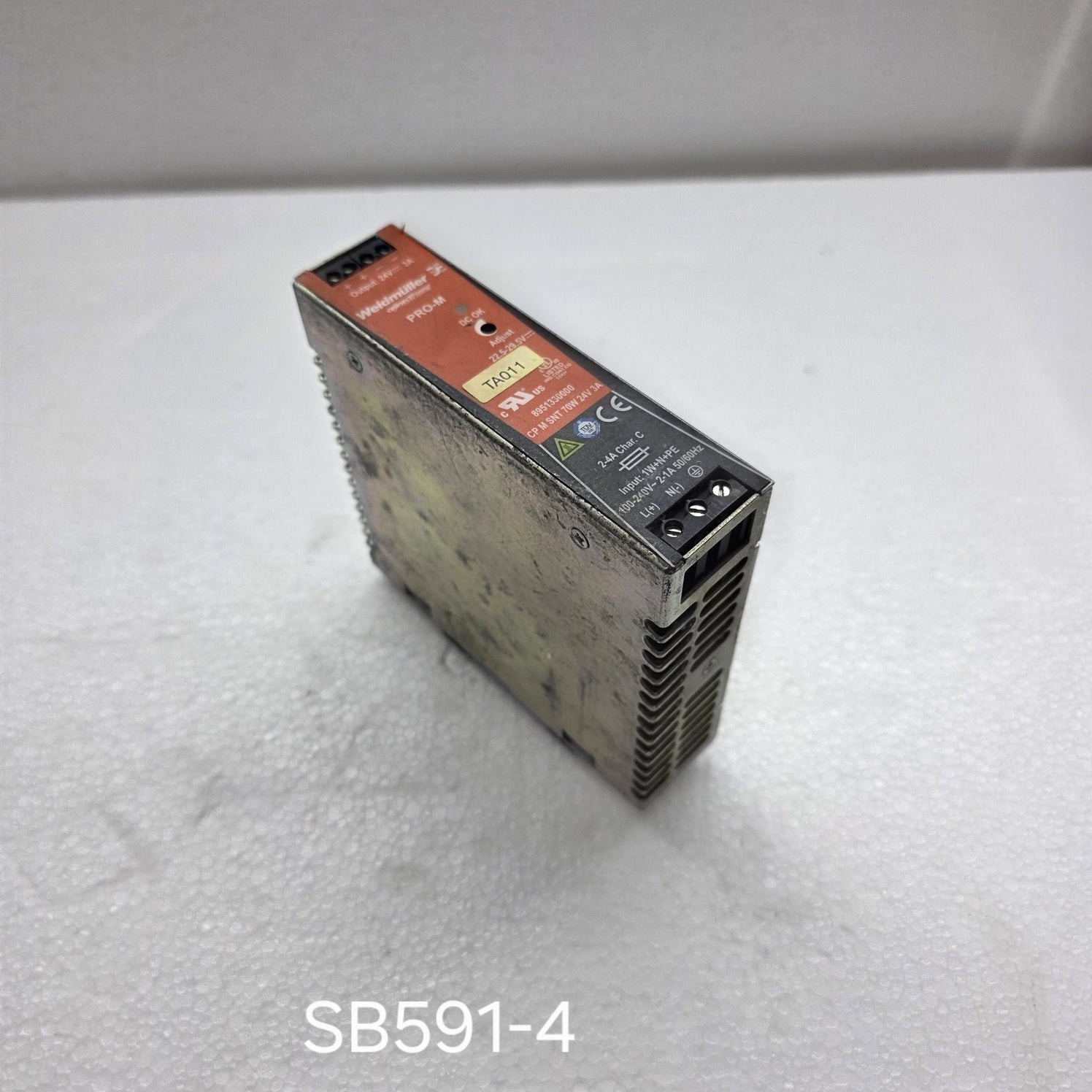 WEIDMULLER CP M SNT 70W 24V 3A POWER SUPPLY 8951330000 24VDC 3A