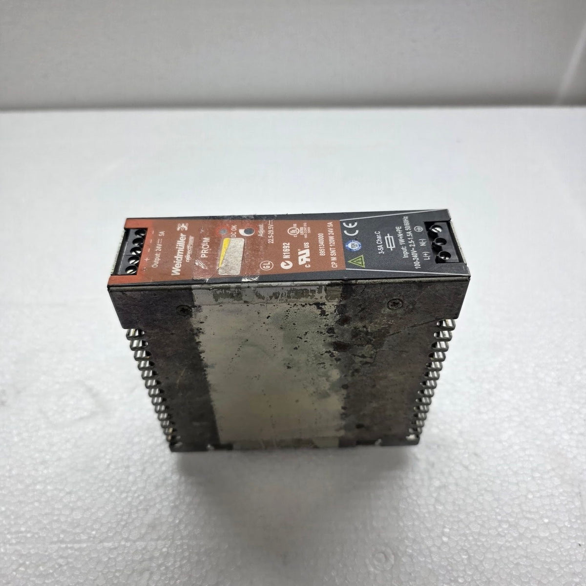 WEIDMULLER CP M SNT 120W 24V 5A POWER SUPPLY 8951340000 24VDC 5A