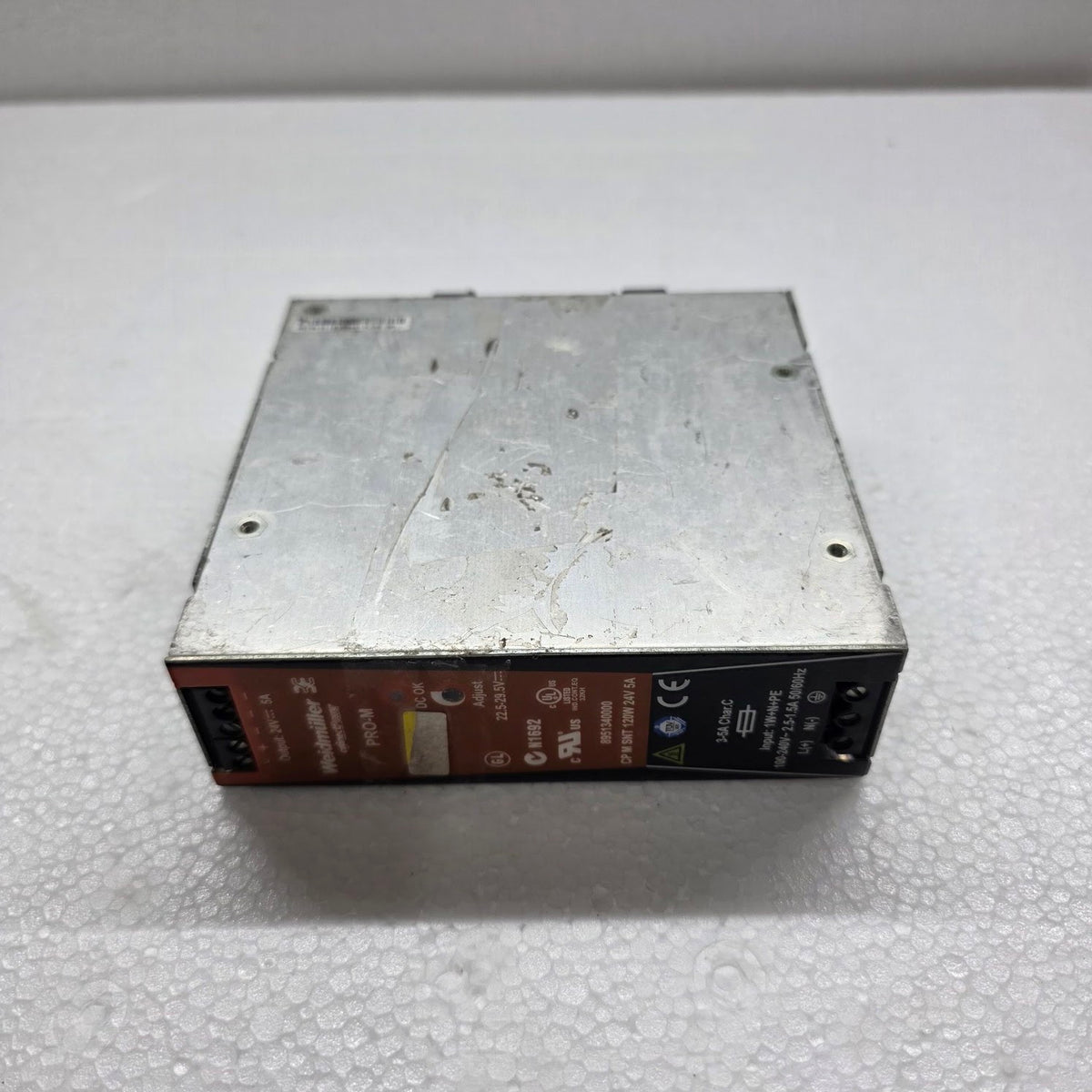 WEIDMULLER CP M SNT 120W 24V 5A POWER SUPPLY 8951340000 24VDC 5A