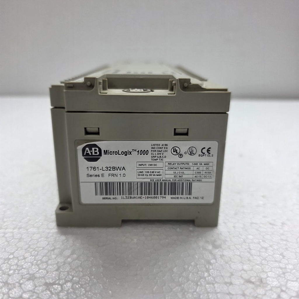ALLEN BRADLEY MICROLOGIX 1000 CAT 1761-L32BWA