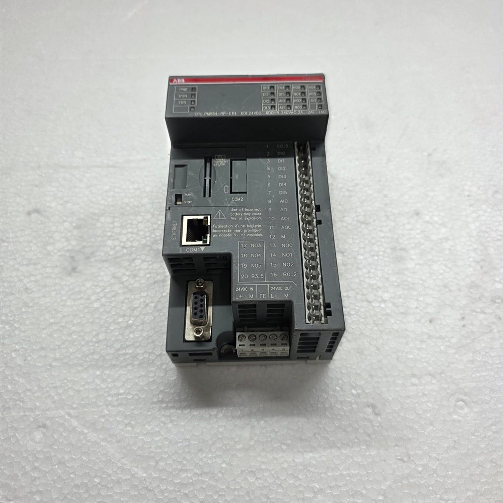 ABB 1SAP121000R0071 PROGRAMMABLE LOGIC CONTROLLER PM564-RP-ETH