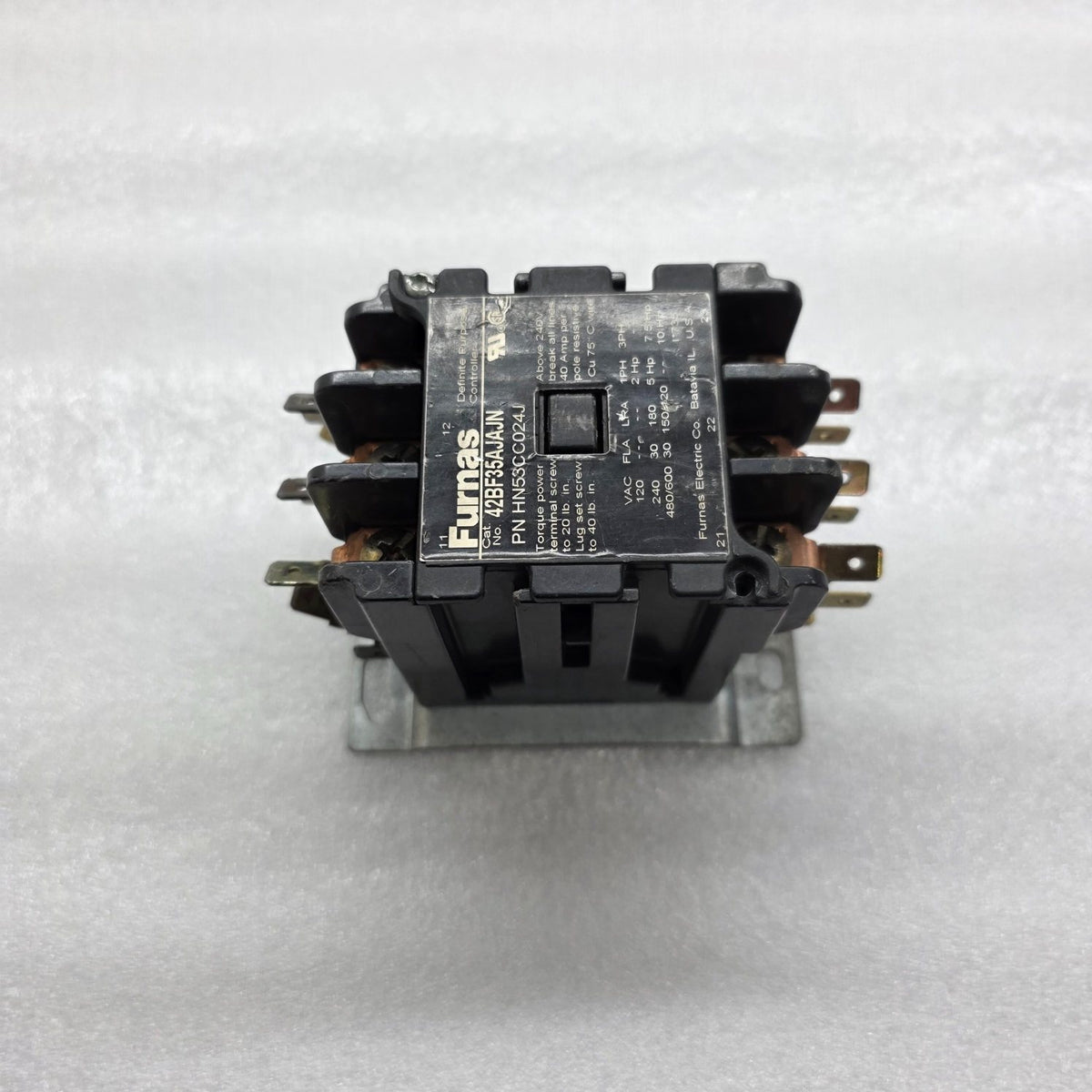 FURANS 42BF35AJAJN MAGNETIC CONTACTOR 30A HN53CC024J 24VAC