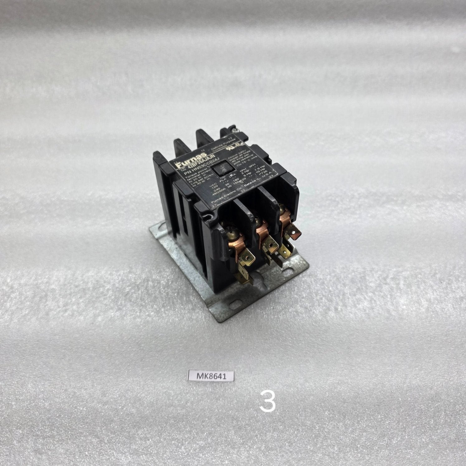 FURANS 42BF35AJAJN MAGNETIC CONTACTOR 30A HN53CC024J 24VAC
