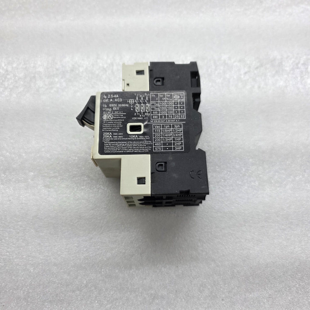 T&B GV2 M08-C MOTOR CIRCUIT BREAKER 2.5-4A