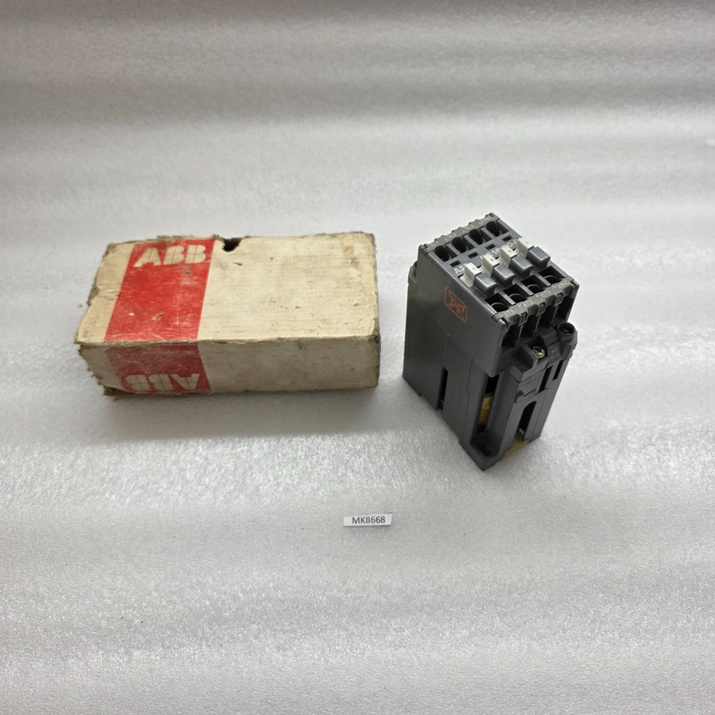 ABB BC16-30-01 MAGNETIC CONTACTOR 28A COIL VOLTAGE 24VDC