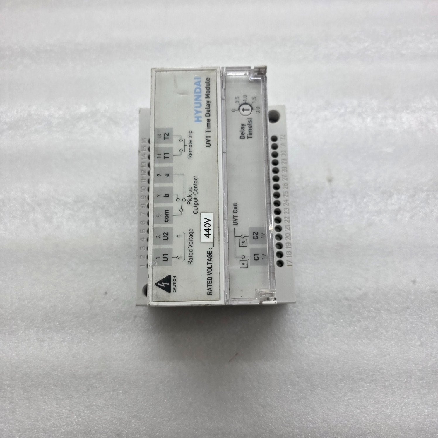 HYUNDAI UANS-UT4 UVT TIME DELAY MODULE 5832000266 440V