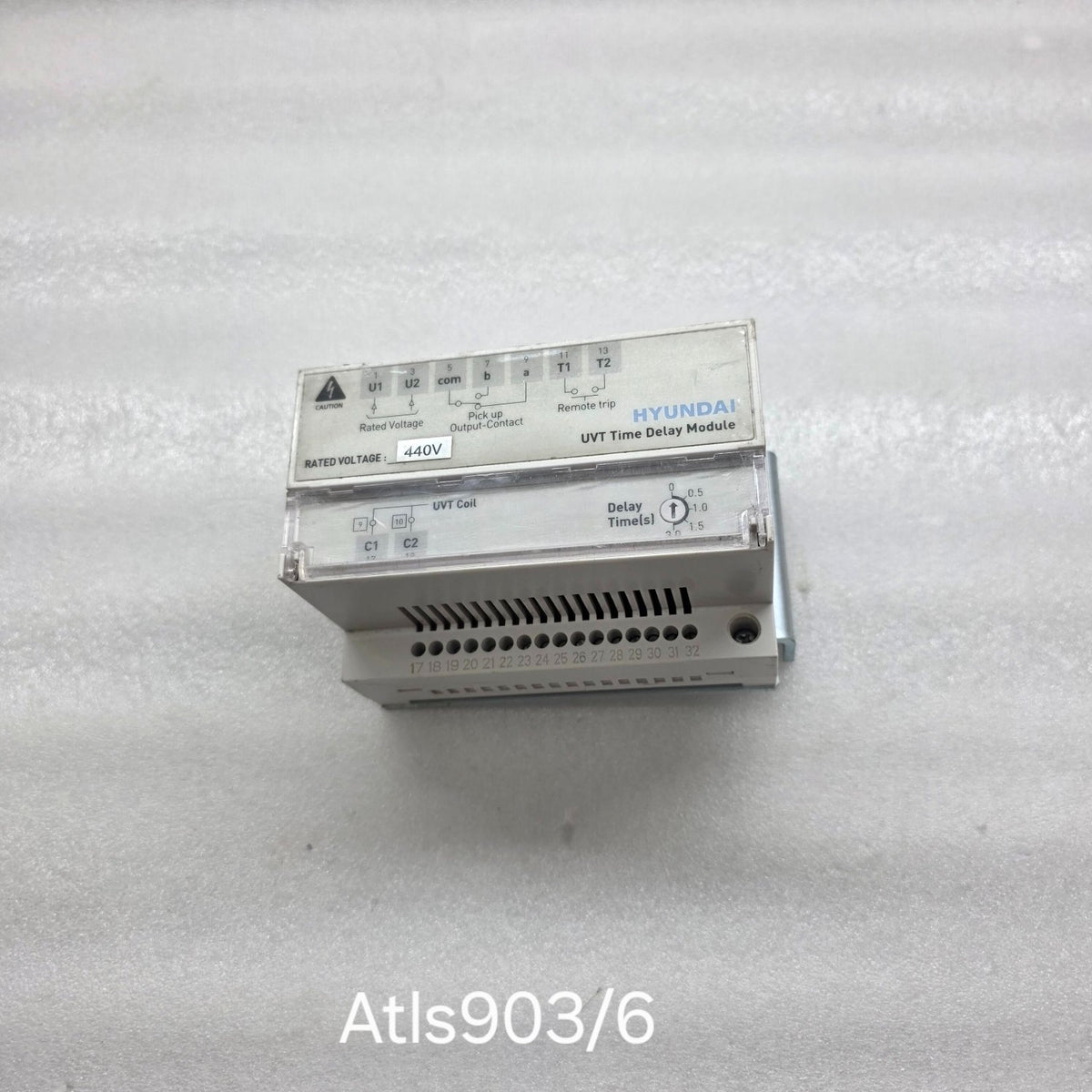 HYUNDAI UANS-UT4 UVT TIME DELAY MODULE 5832000266 440V