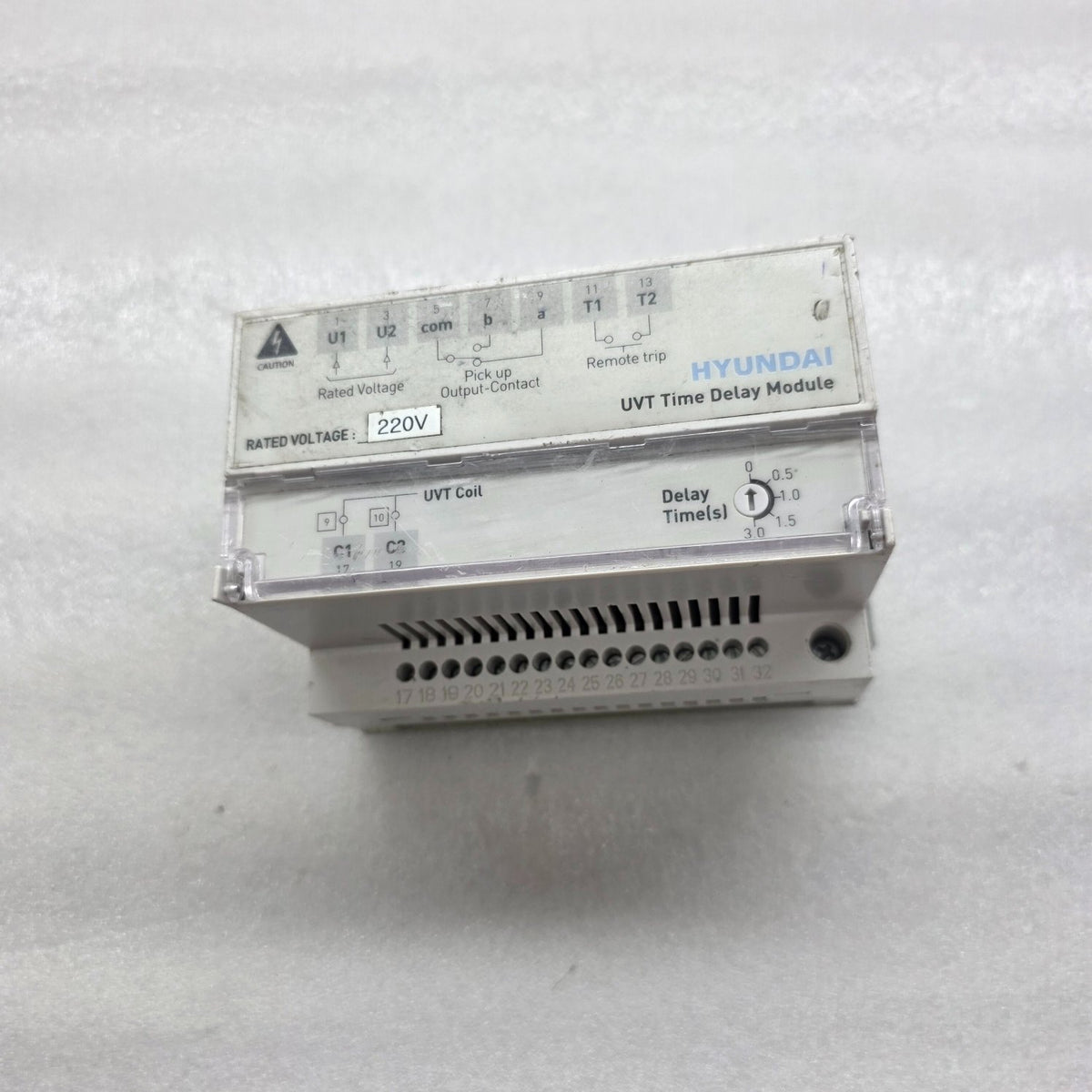 HYUNDAI UANS-UT2 UVT TIME DELAY MODULE 5832000264 220V