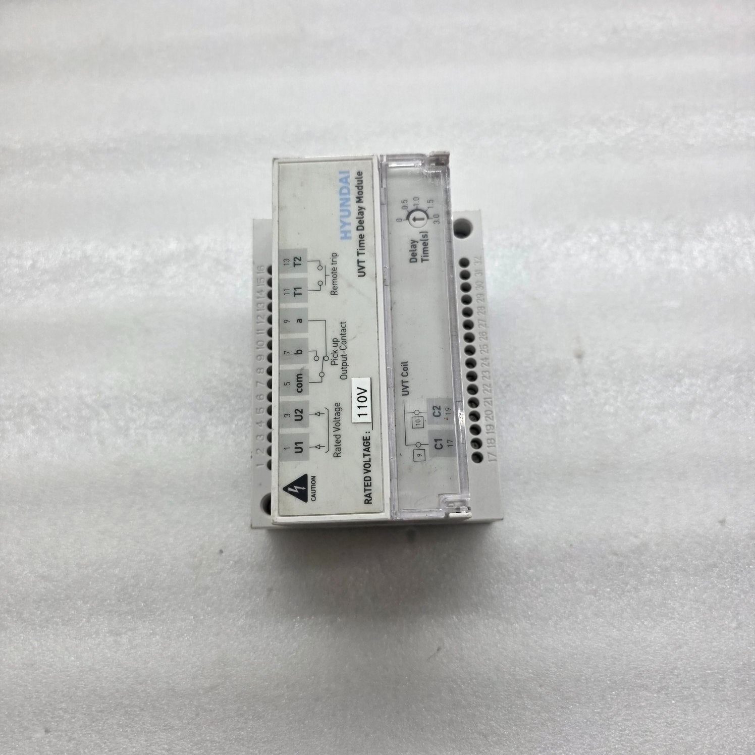 HYUNDAI UATS-UT1 UVT TIME DELAY MODULE 5832000263 110V