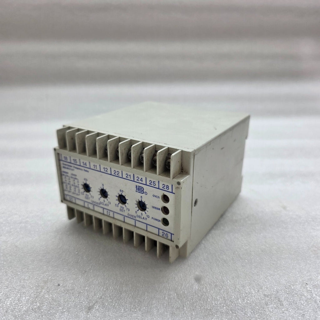 BASLER ELECTRIC 9323000102 OVER/UNDER FREQUENCY RELAY BE3-81OT/UT-1A4N3 120V