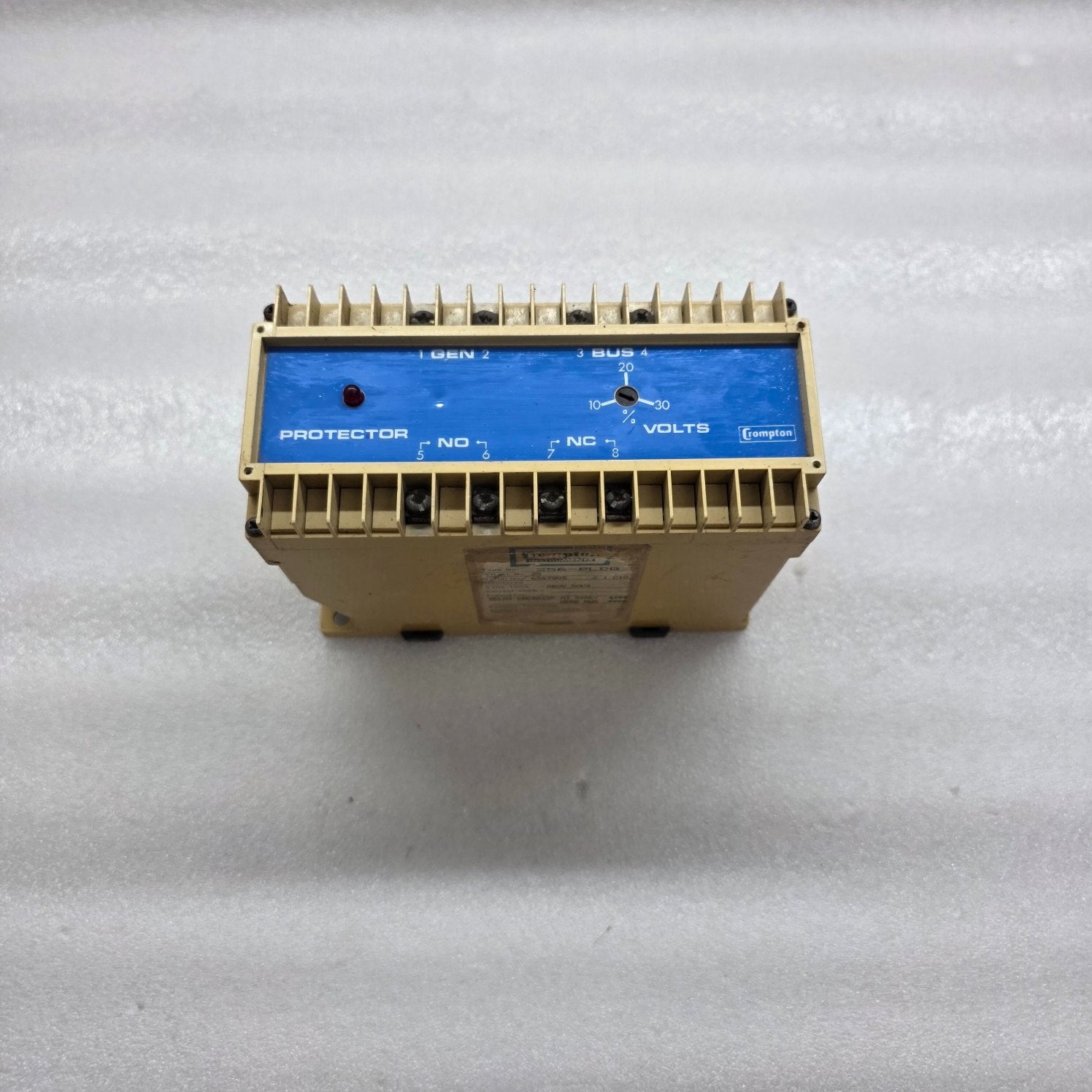 CROMPTON 256-PLDG POWER PROTECTION RELAY 380V