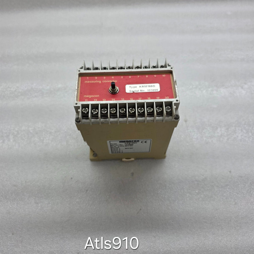 MEGACON KRM169D MEASURING CONVERTER 24VDC