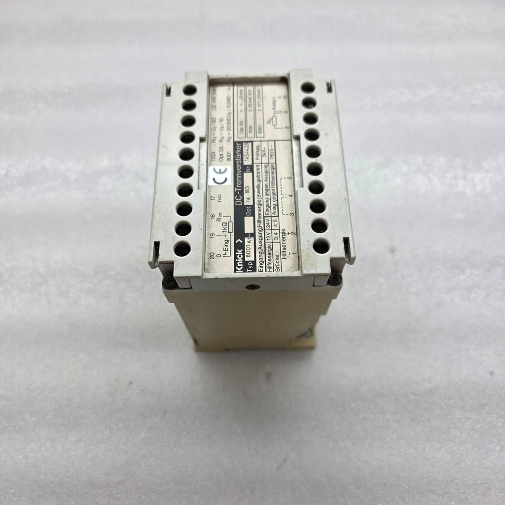 KNICK 8001A1 DC ISOLATION AMPLIFIER