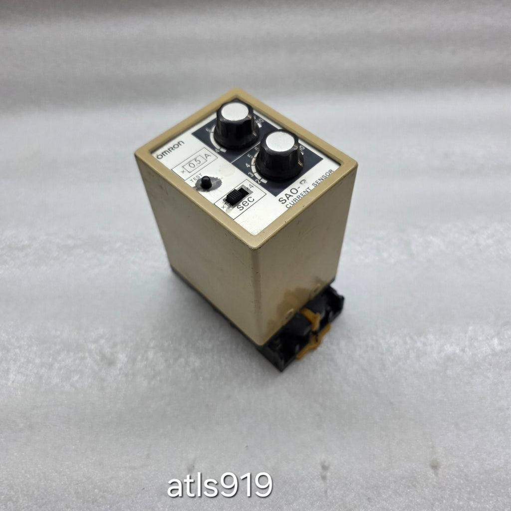 OMRON SAO-R CURRENT SENSOR 110V AC