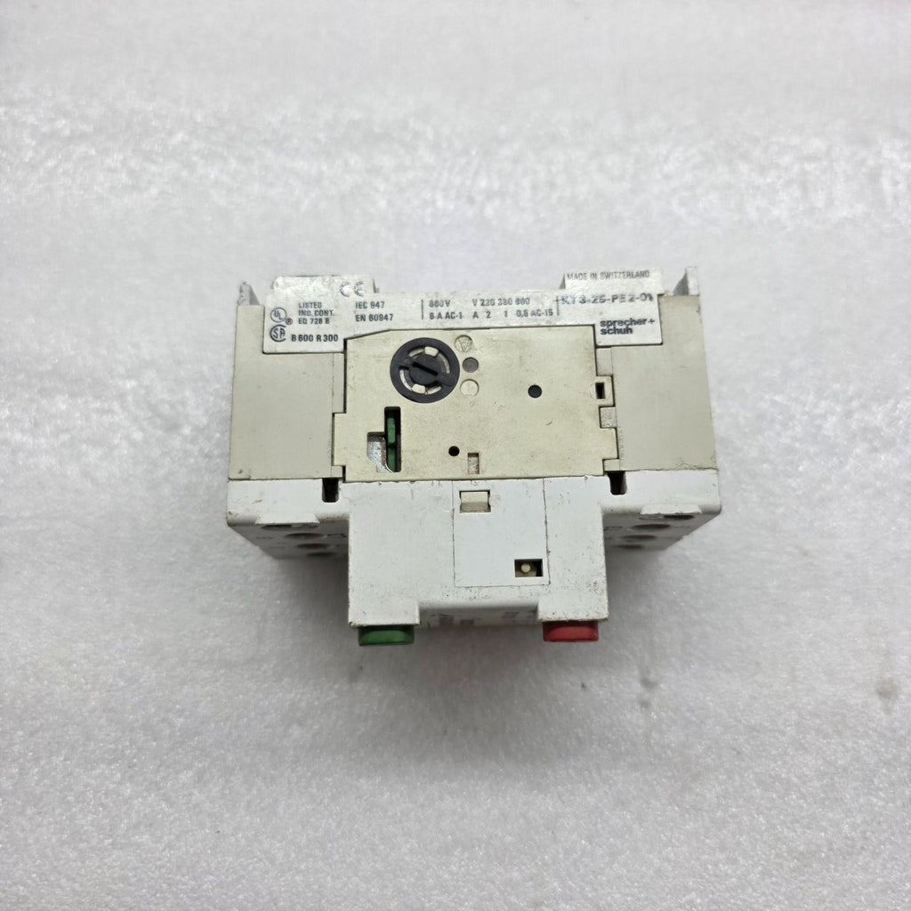 SPRECHER + SCHUH KTA 3-25 MOTOR CONTROLLER 6.3-10.0 A