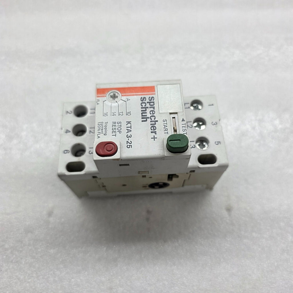 SPRECHER + SCHUH KTA 3-25 MOTOR CONTROLLER 10-16 A