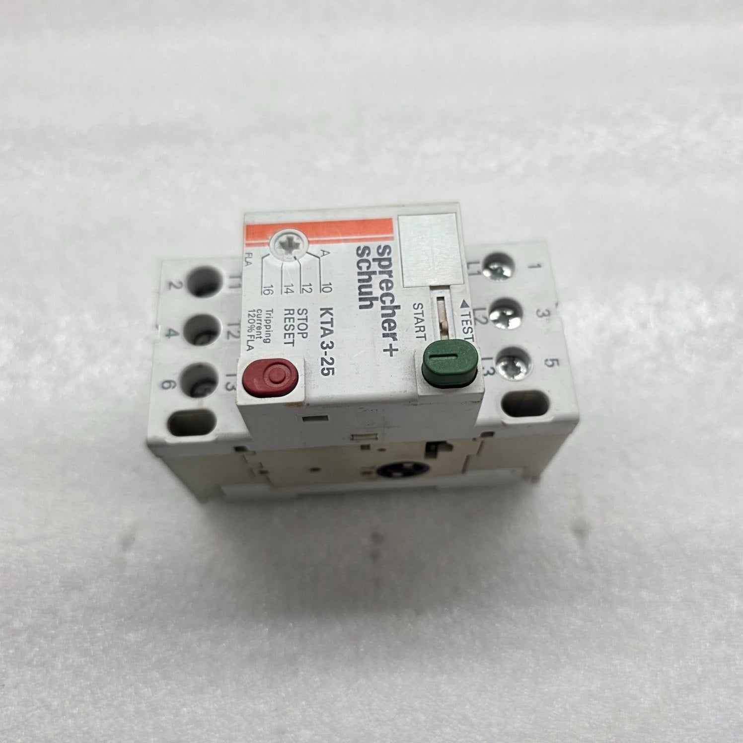 SPRECHER + SCHUH KTA 3-25 MOTOR CONTROLLER 10-16 A