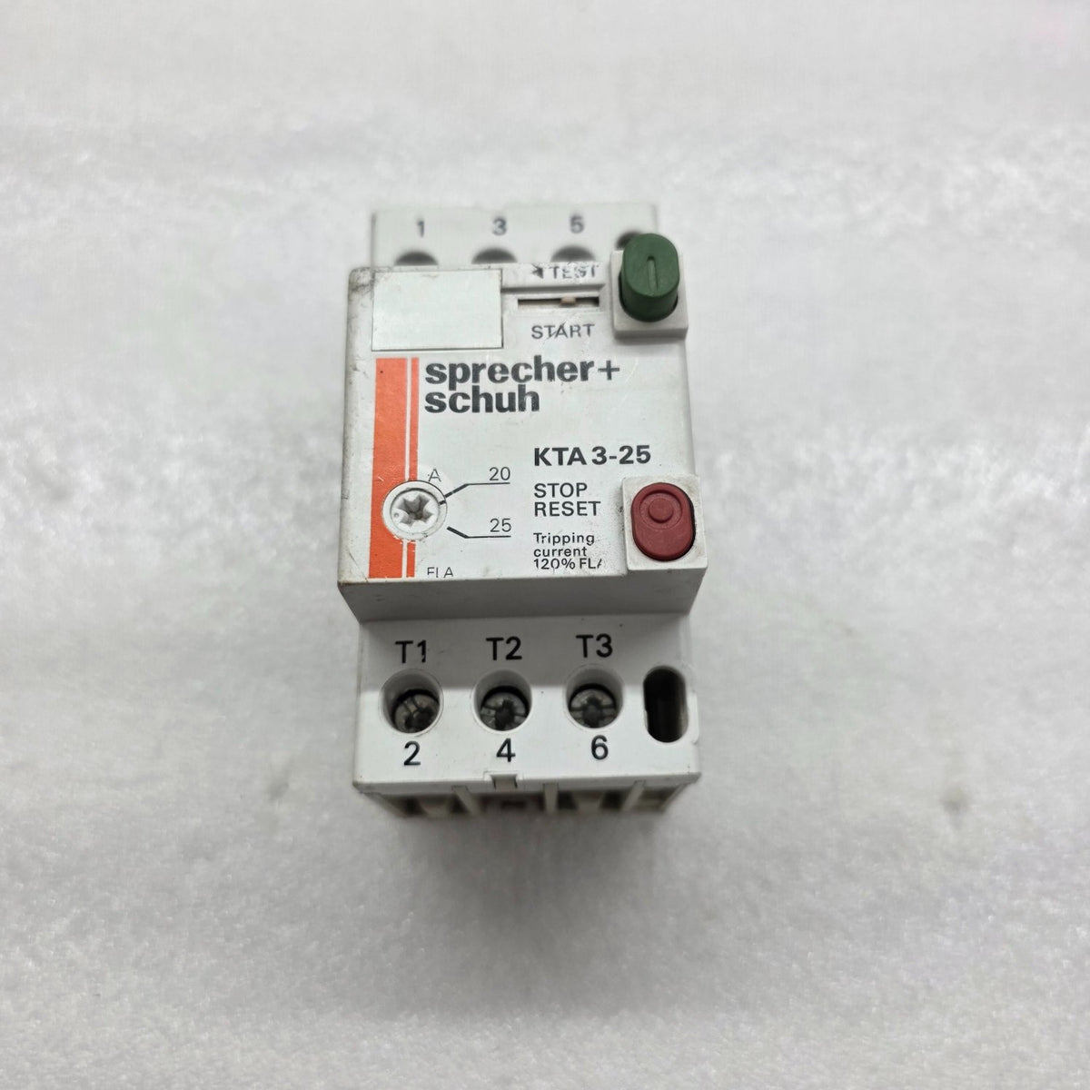 SPRECHER + SCHUH KTA 3-25 MOTOR CONTROLLER 20-25 A