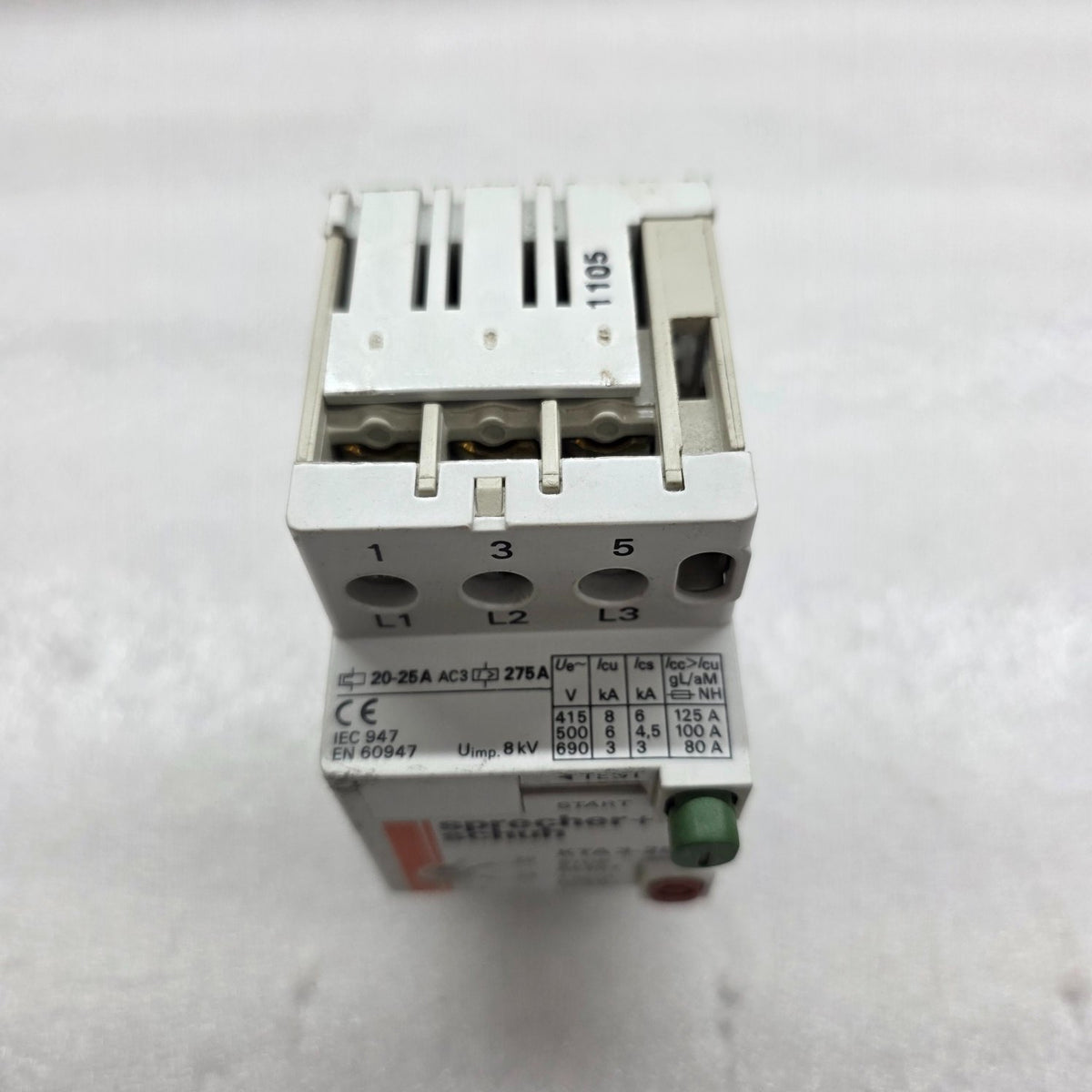 SPRECHER + SCHUH KTA 3-25 MOTOR CONTROLLER 20-25 A