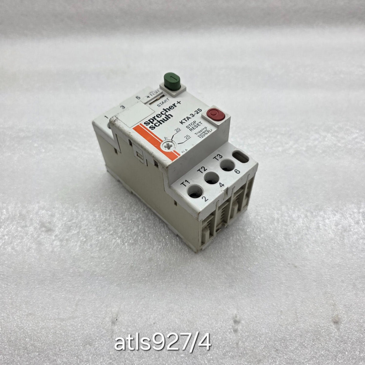 SPRECHER + SCHUH KTA 3-25 MOTOR CONTROLLER 20-25 A