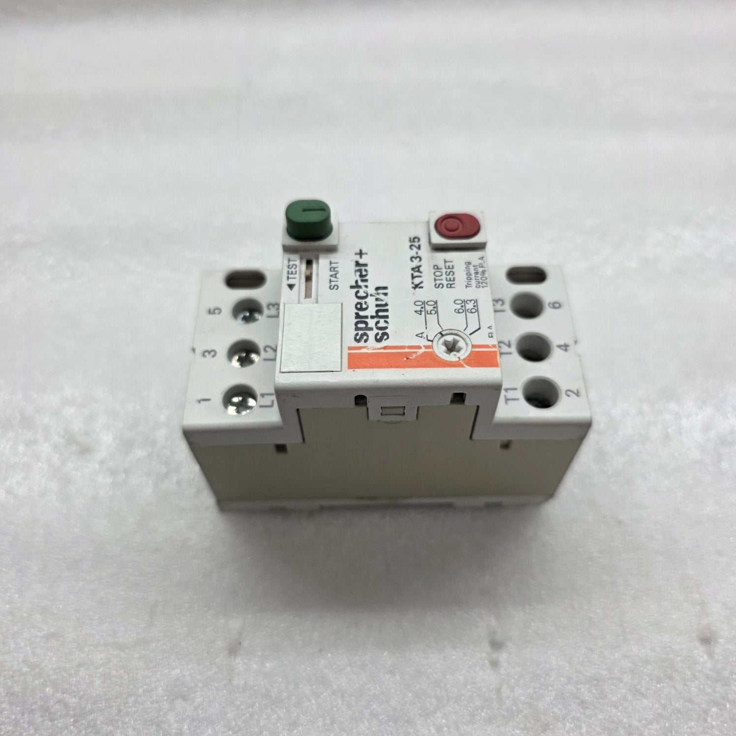SPRECHER + SCHUH KTA 3-25 MOTOR CONTROLLER 4.0-6.3A