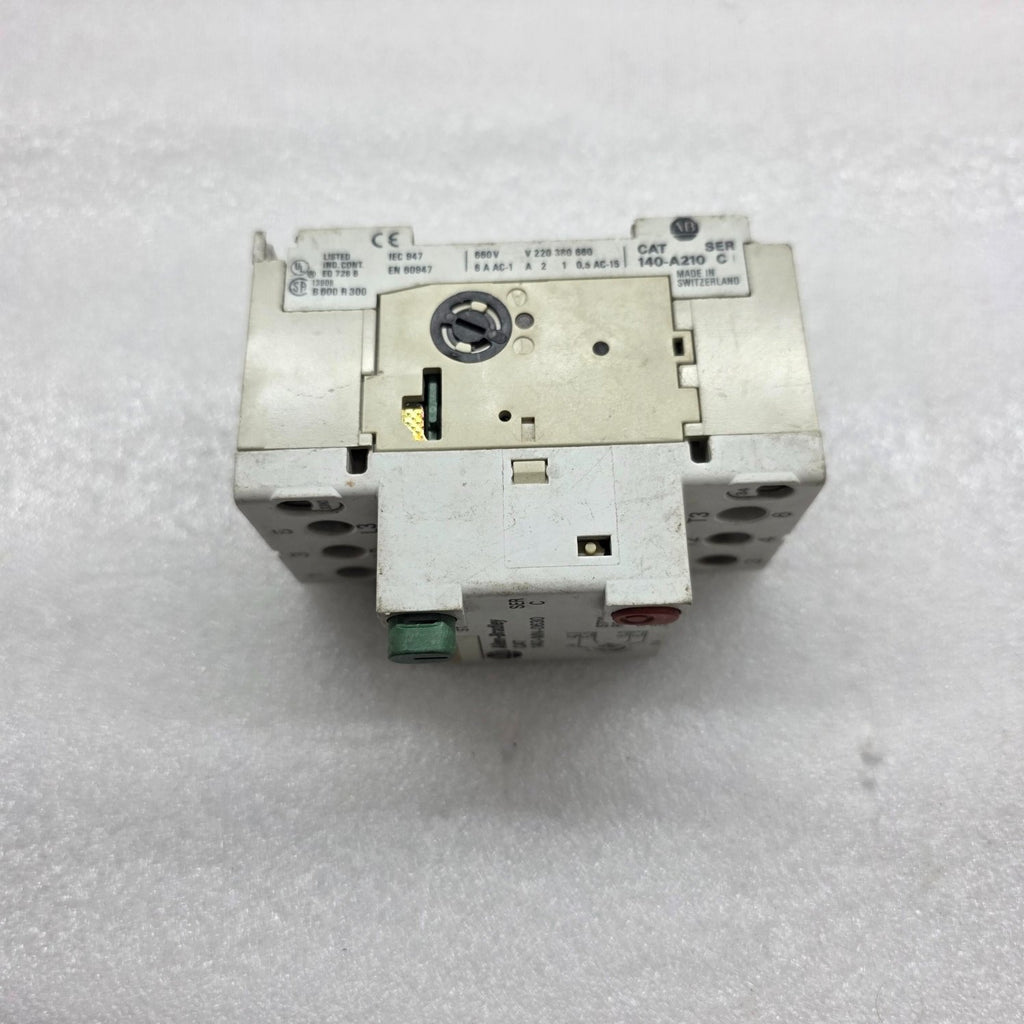 ALLEN BRADLEY CAT 140-MN-0630 MOTOR STARTER 4.0-6.3 A