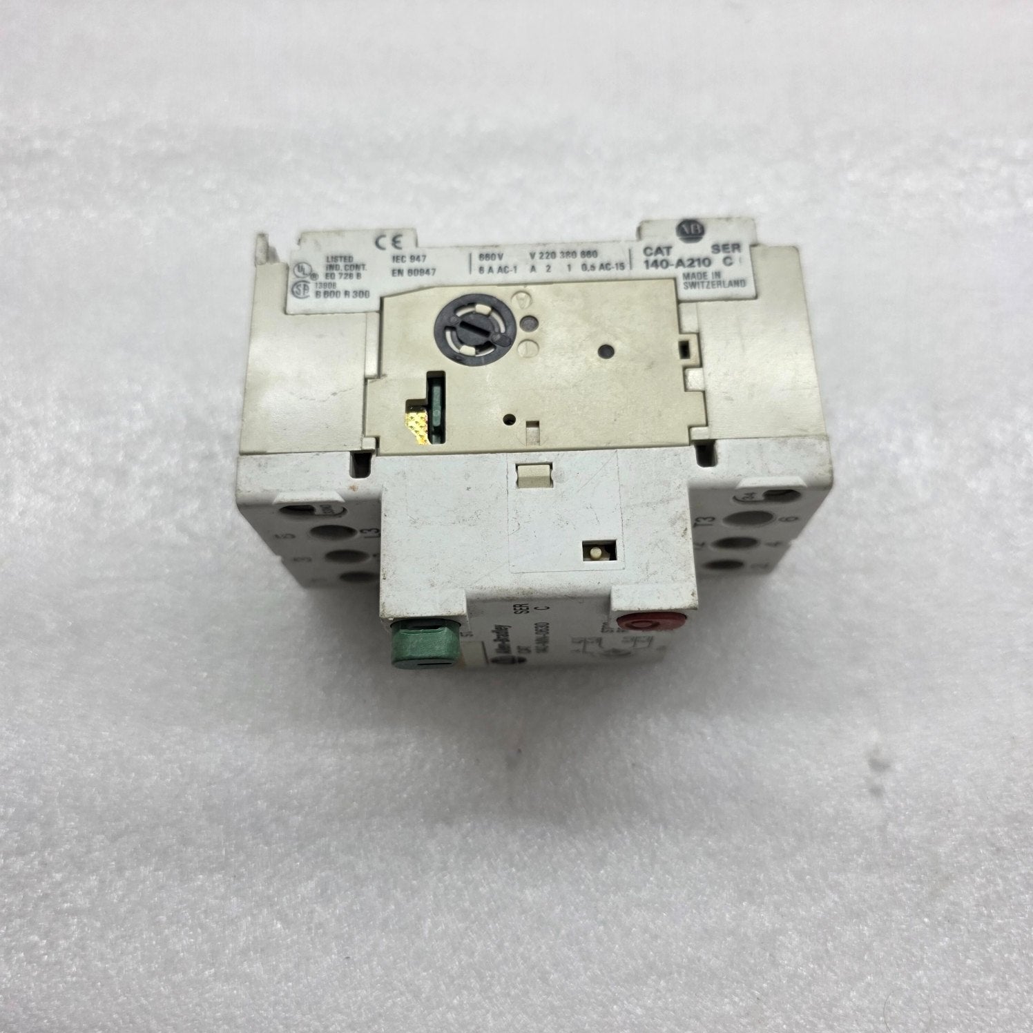 ALLEN BRADLEY CAT 140-MN-0630 MOTOR STARTER 4.0-6.3 A