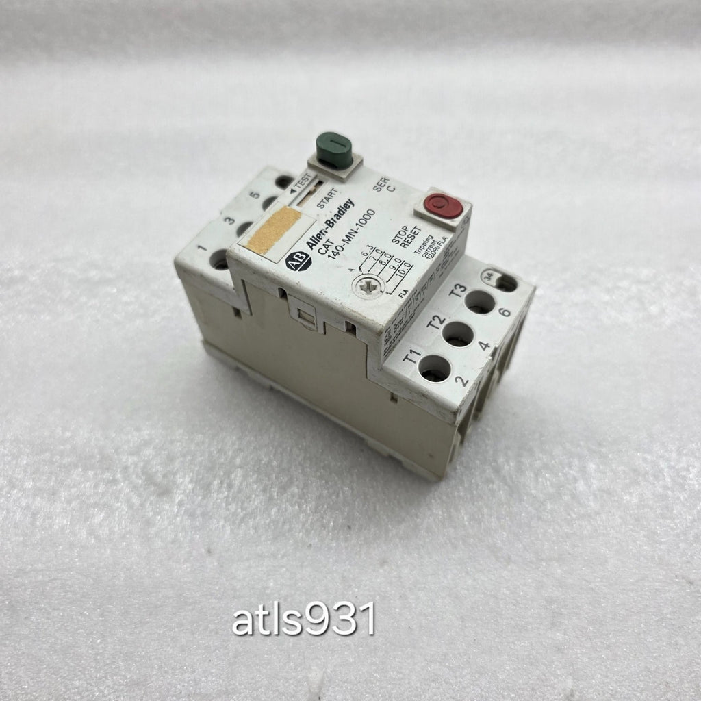 ALLEN BRADLEY CAT 140-MN-1000 MOTOR STARTER 6.3-10.0 A