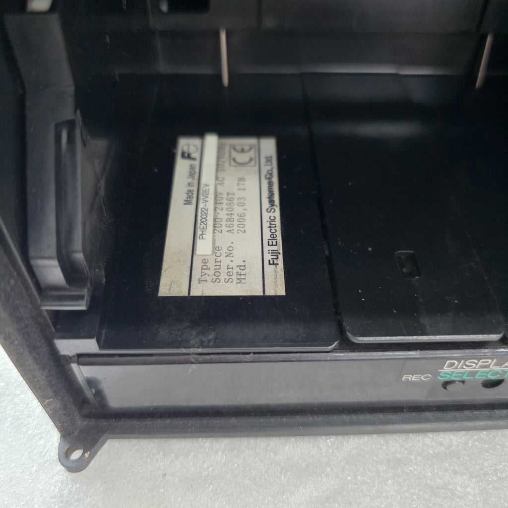 FUJI ELECTRIC PHE20022-VV2EV CHART RECORDER 200-220V