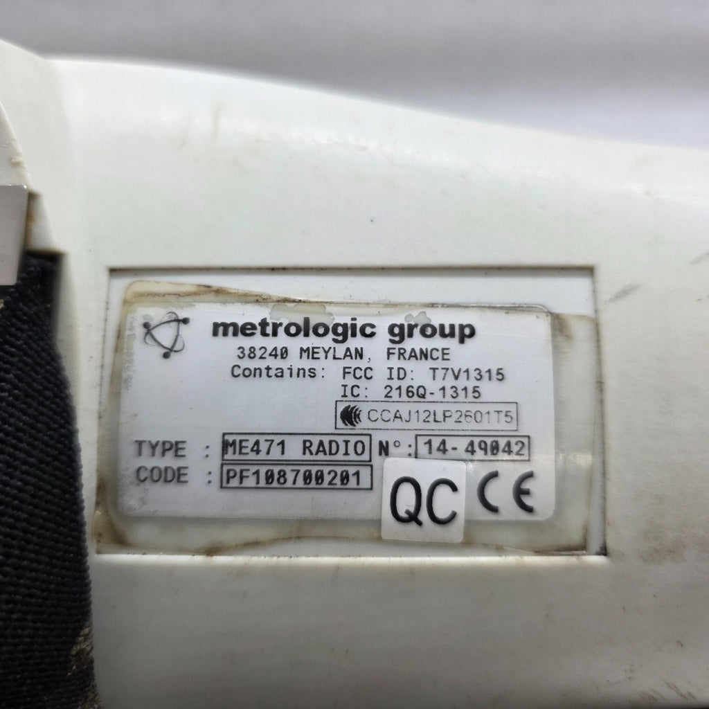METROLOGIC GROUP ME471 RADIO CONTROL PANEL PF108700201 JOY STICK