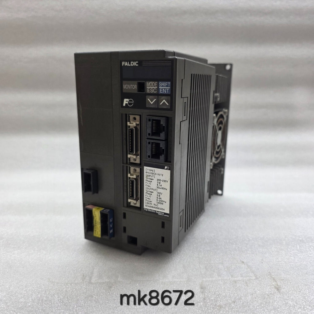 FUJI ELECTRIC RYC102C3-VVT2 SERVO DRIVE