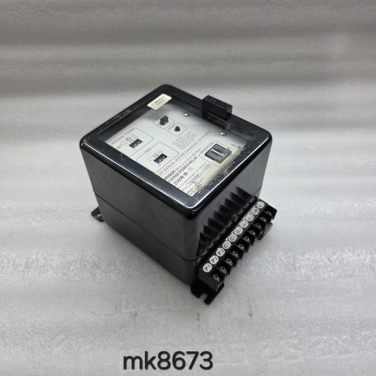 OMRON K2WR-R-S5 REVERSE POWER RELAY 100-220V