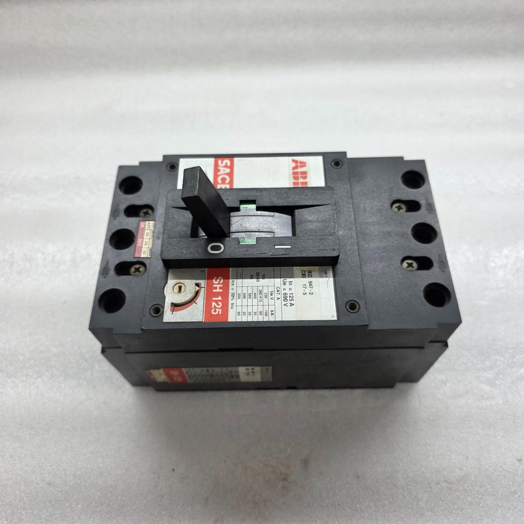 ABB SACE SH 125 3-POLE CIRCUIT BREAKER 125A