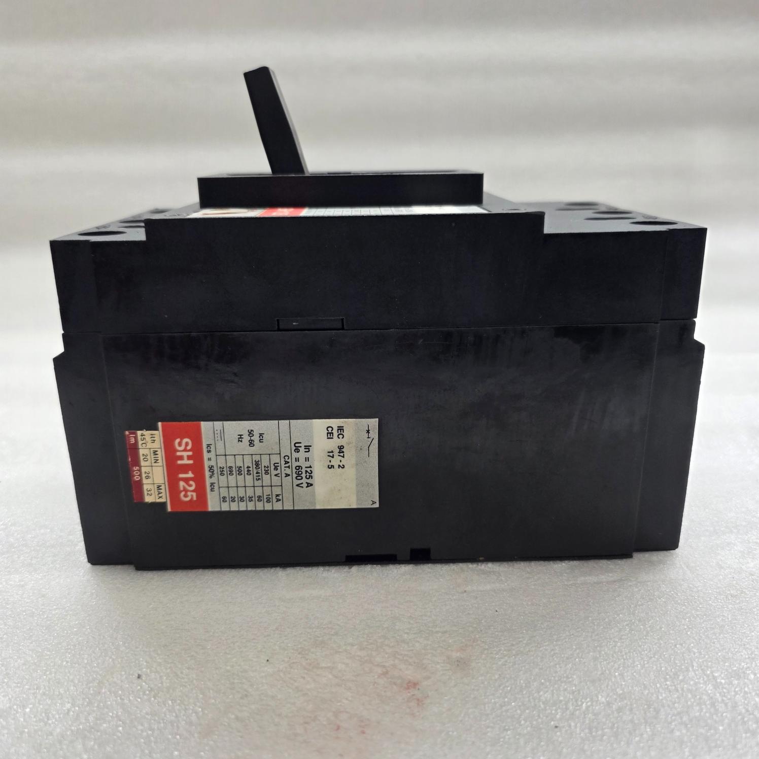 ABB SACE SH 125 3-POLE CIRCUIT BREAKER 125A