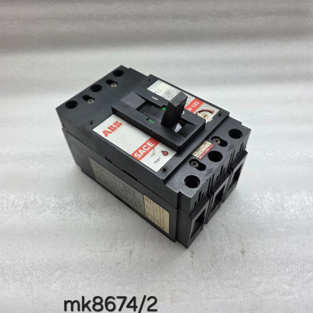 ABB SACE SH 125 3-POLE CIRCUIT BREAKER 125A