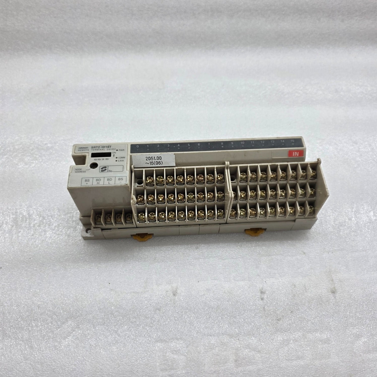 OMRON SRT2-ID16T REMOTE TERMINAL 24VDC