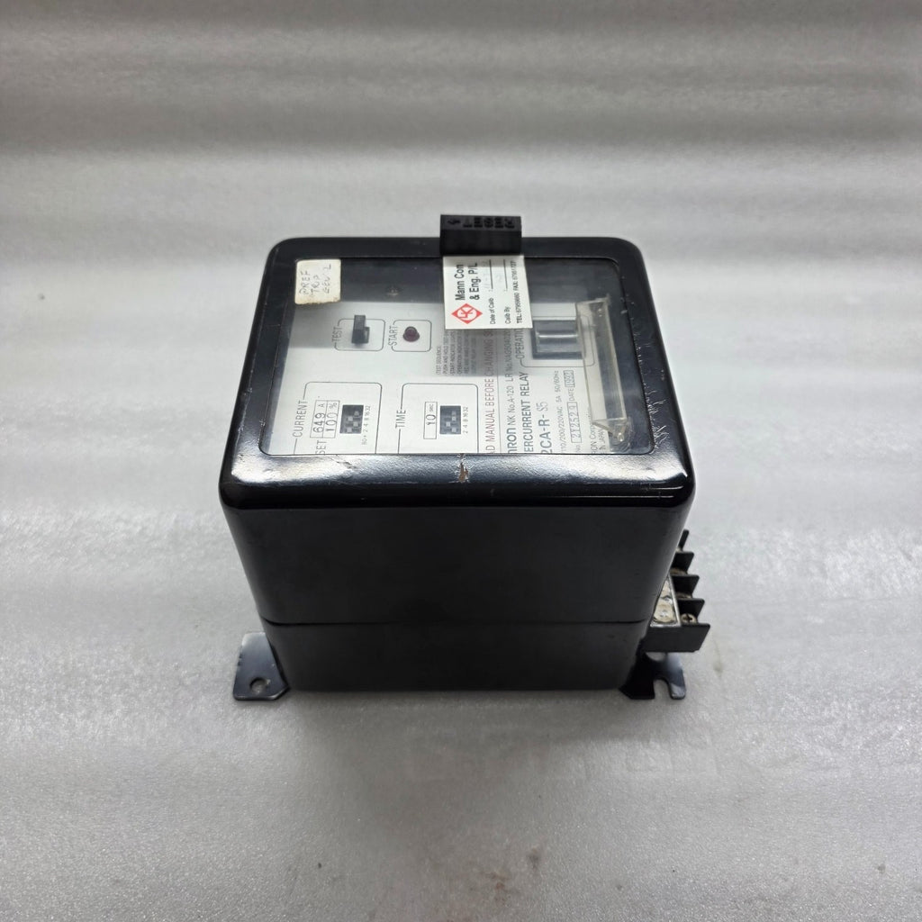 OMRON K2CA-R-S5 OVERCURRENT RELAY 100-220V AC