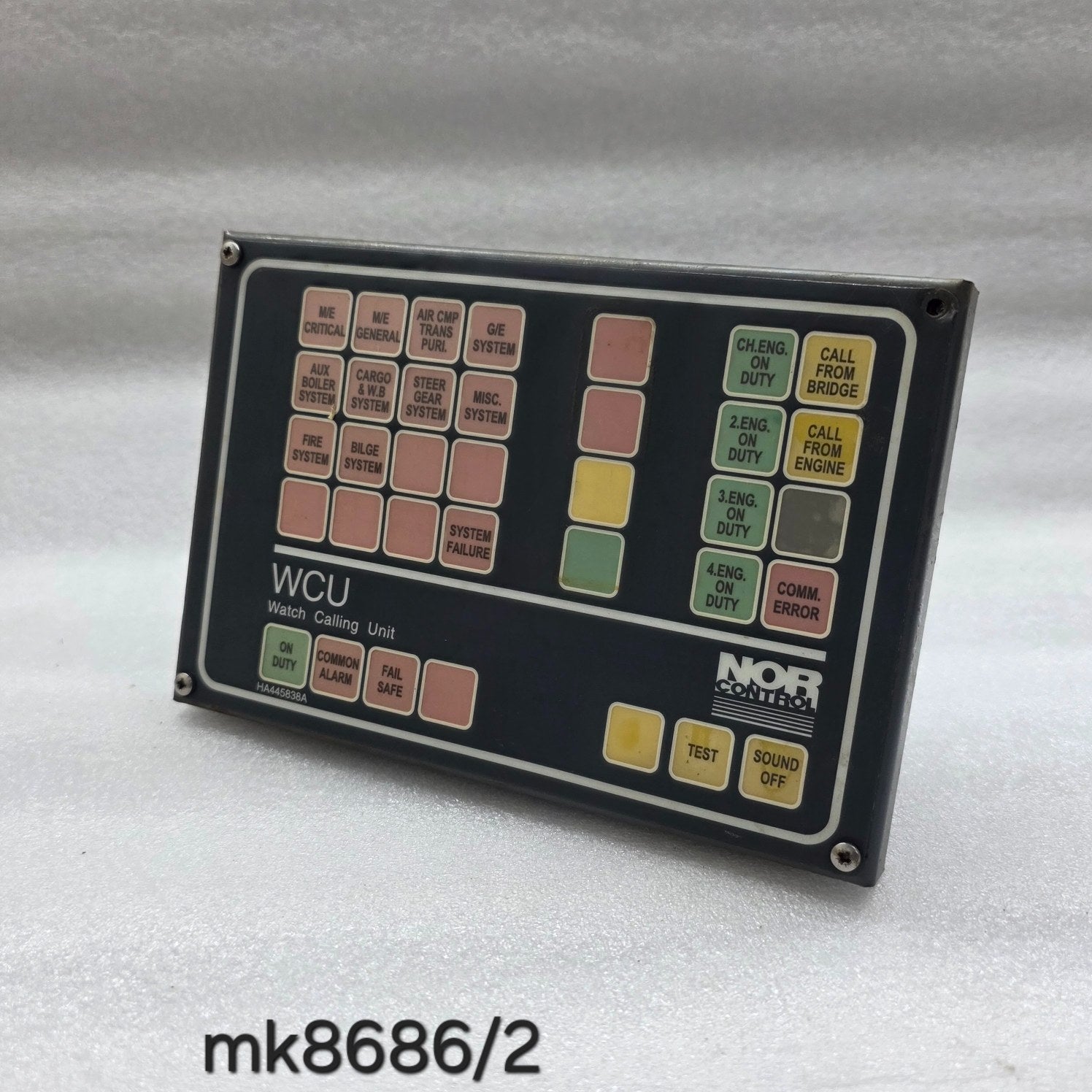 NOR CONTROL HA445838A WCU WATCH CALLING UNIT