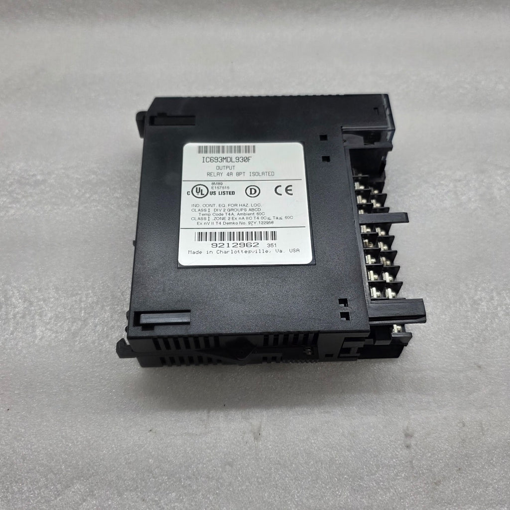 GE FANUC IC693MDL930F 4A ISOLATED RELAY OUTPUT MODULE