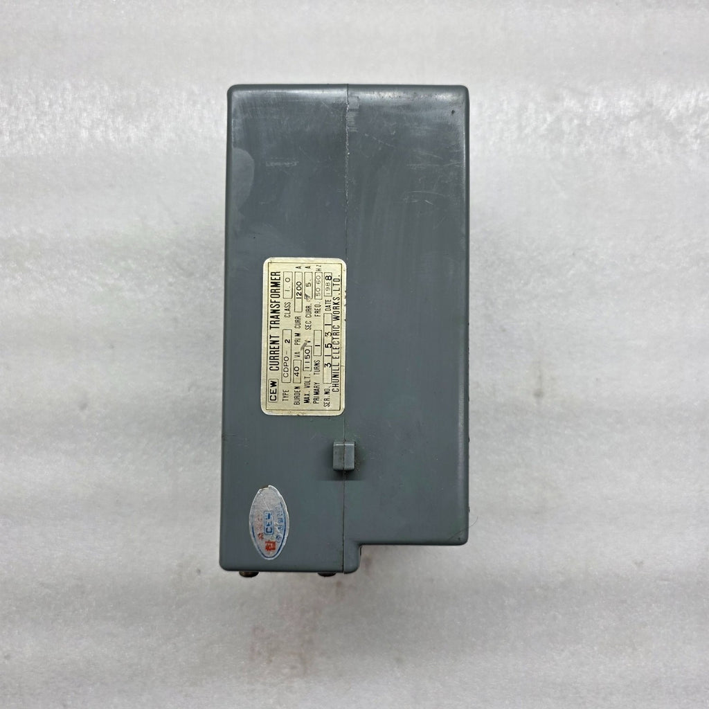 CHUNILL ELECTRIC CDPO-2 CEW CURRENT TRANSFORMER