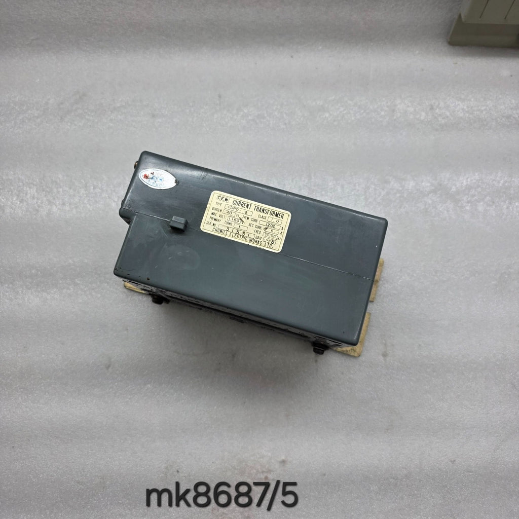 CHUNILL ELECTRIC CDPO-2 CEW CURRENT TRANSFORMER