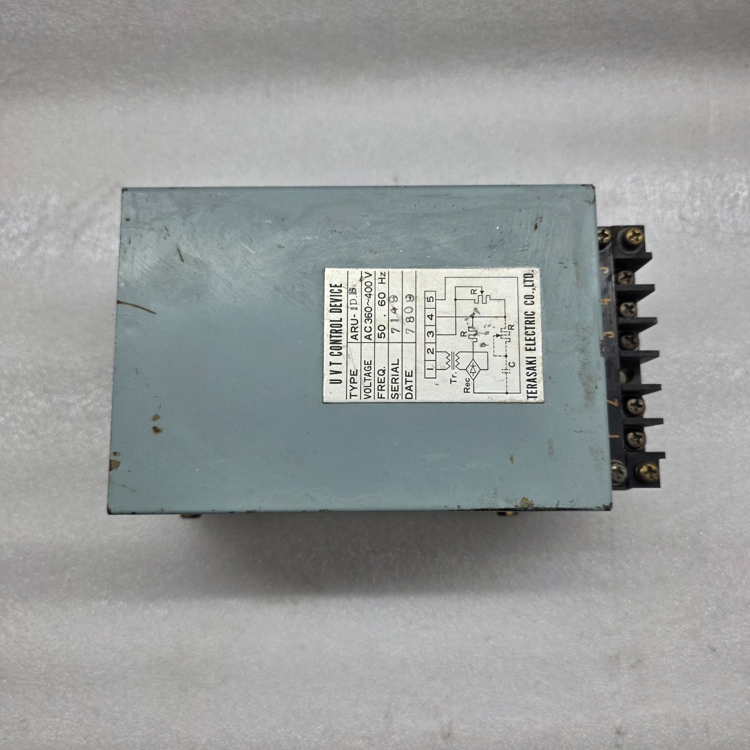 TERASAKI ARU-1DB UVT CONTROL DEVICE 360-400V