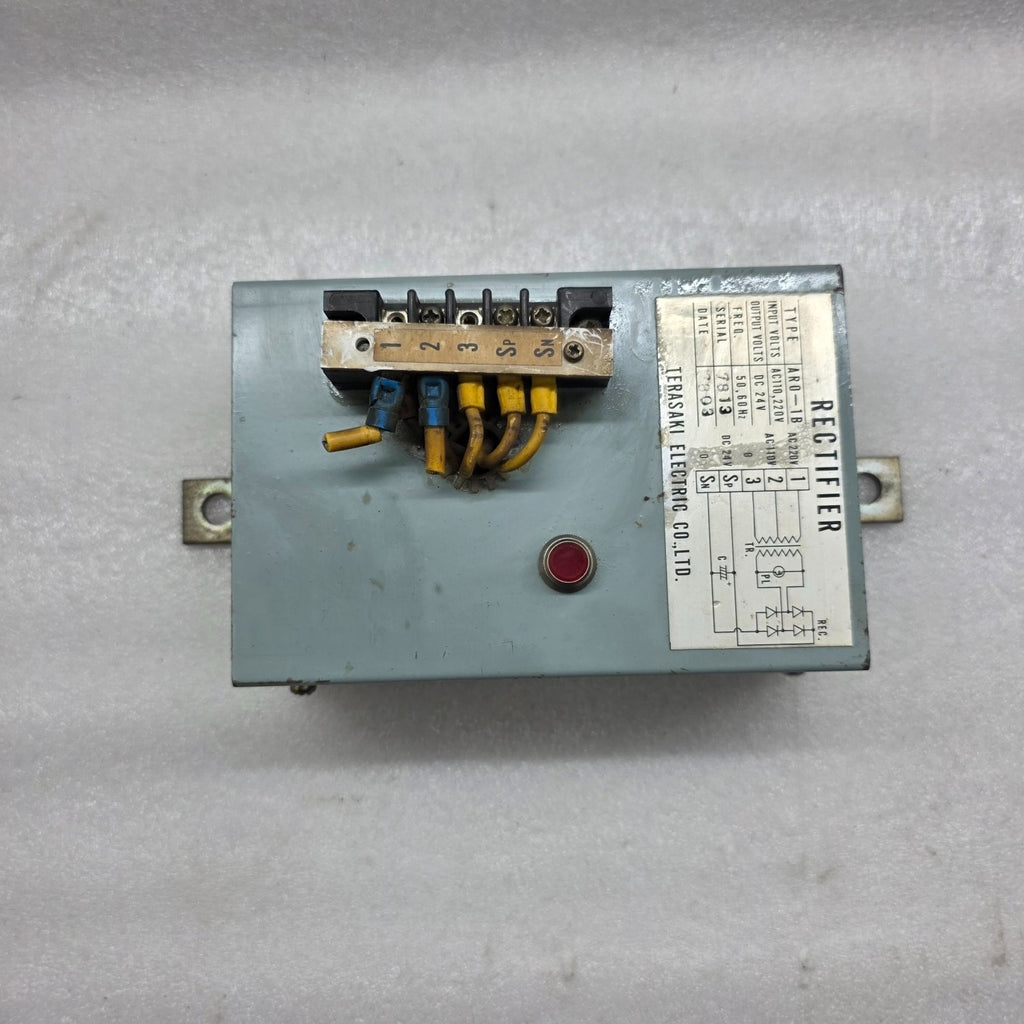 TERASAKI ELECTRIC ARO-1B RECTIFIER 110-220V