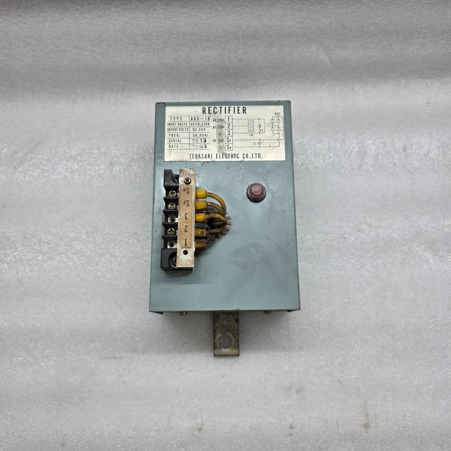 TERASAKI ELECTRIC ARO-1B RECTIFIER 110-220V