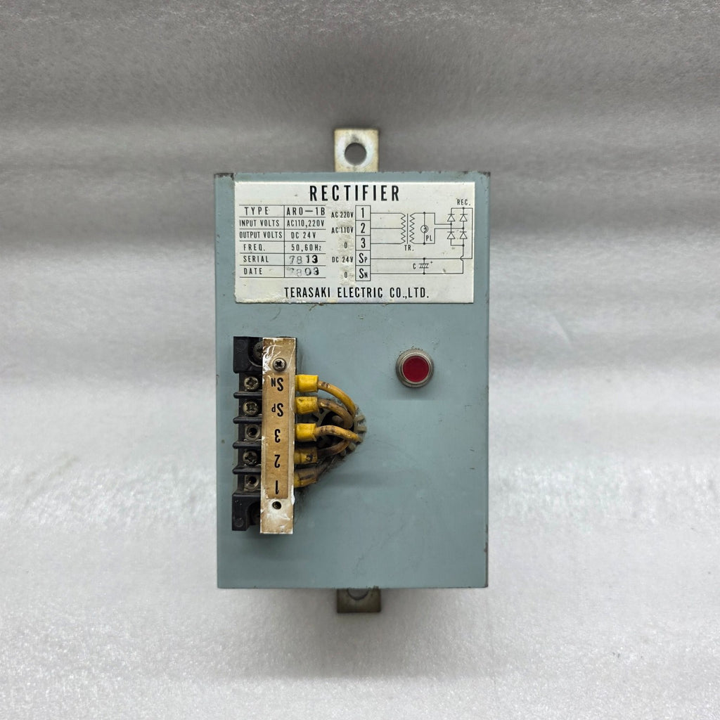 TERASAKI ELECTRIC ARO-1B RECTIFIER 110-220V